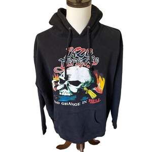 FaZe Clan No Chance In Hell Black Skull Hoodie 2XL